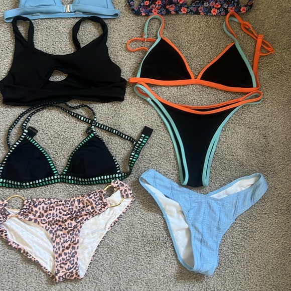 Bathing suit lot - shein, Abercrombie and fitch, Victoria’s Secret size M - Picture 4 of 5